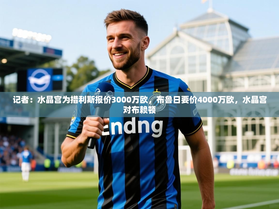 2025九娱游戏官网入口记者：水晶宫为措利斯报价3000万欧，布鲁日要价4000万欧，水晶宫对布赖顿  第1张