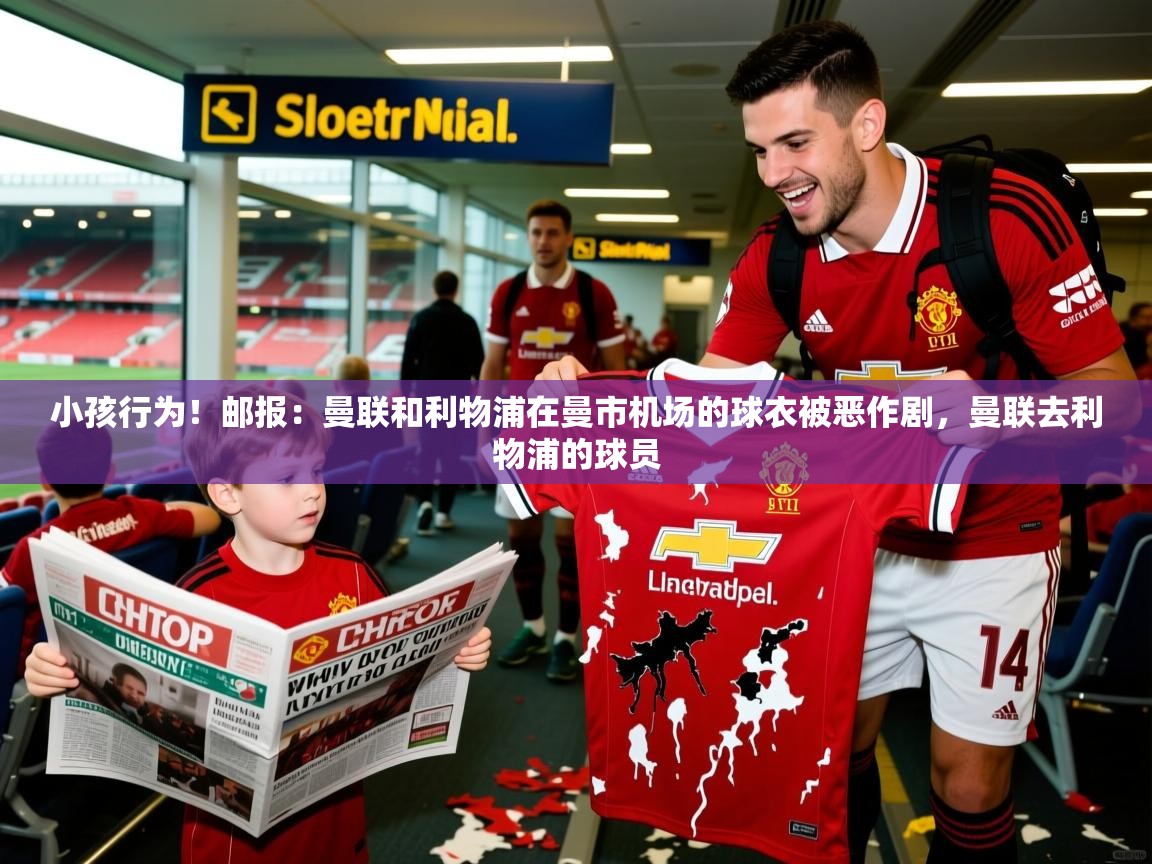 2025久游娱乐app小孩行为！邮报：曼联和利物浦在曼市机场的球衣被恶作剧，曼联去利物浦的球员  第2张