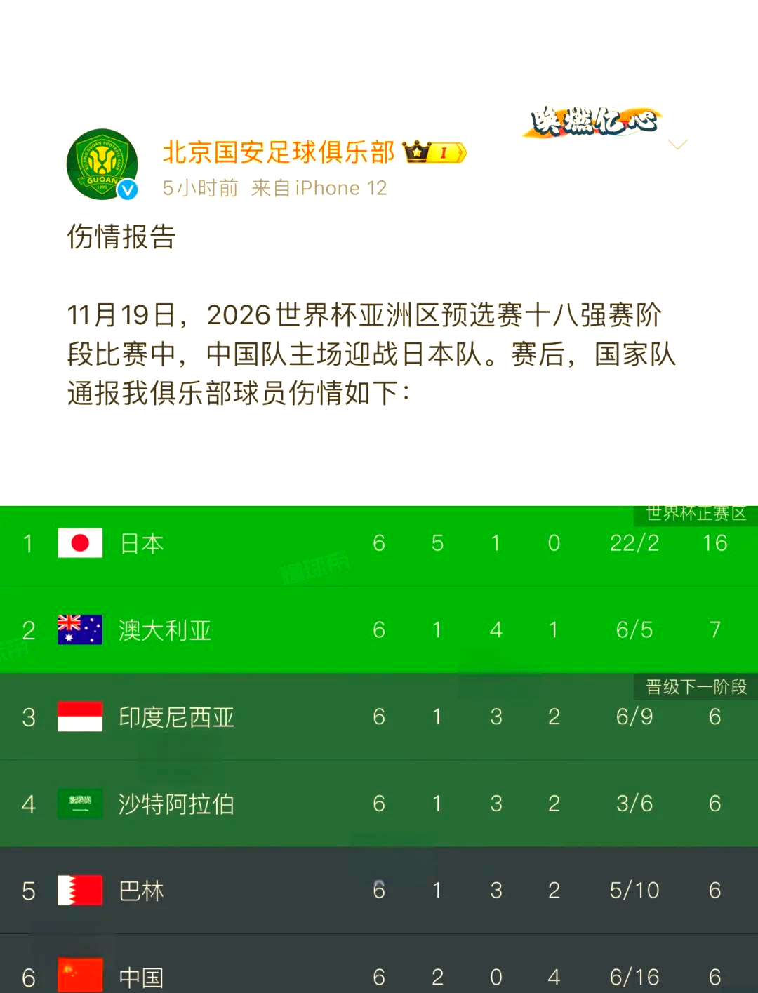 包含国安前锋破门能力提升，或成得分保证的词条